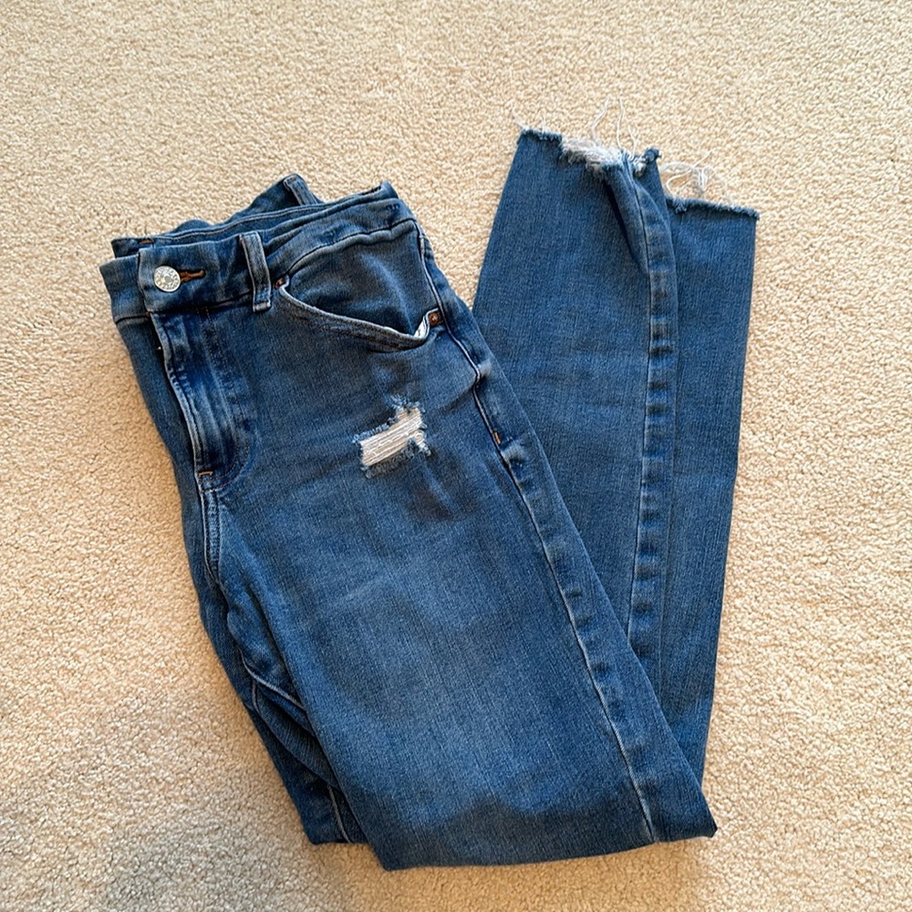 Express Jeans Mid Rise Ultrahyper stretch Size 6/8/10